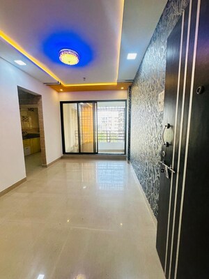 Living Room in 1 BHK Apartment at Shashwat Park, Badlapur West – for Sale