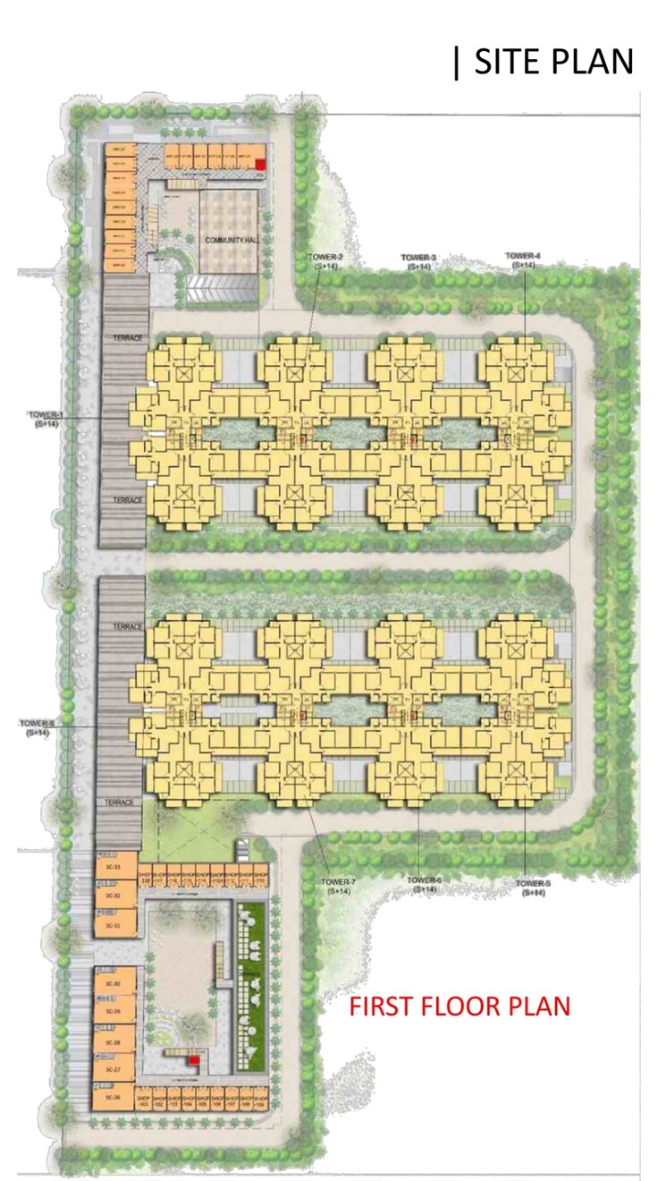 Master Plan, riseonic-solitaire 2.5 Bedroom 821 Sq.Ft. Apartment In Sector 70 Gurgaon 8633258