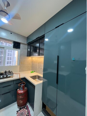 Kitchen in 2 BHK Apartment at Hiranandani Estate, Ghodbunder Road – for Rent