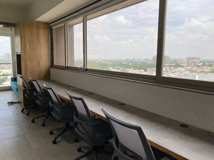 Balcony, sheladia-one-world-west Commercial Office Space 903 Sq.Ft. In Ambli Ahmedabad 8633263