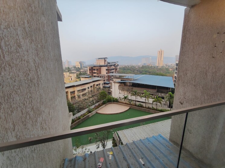 Balcony, goodwill-unity 2 Bedroom 1050 Sq.Ft. Apartment In Sanpada Navi Mumbai 8633299