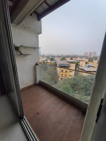 Balcony in 2 BHK Apartment at Goodwill Unity, Sanpada – for Rent