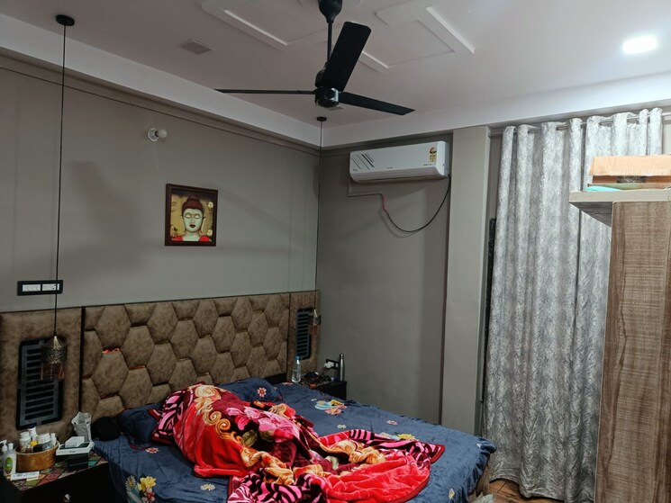 Bedroom, highland-villa 3 Bedroom 1500 Sq.Ft. Villa In Jankipuram Lucknow 8633305