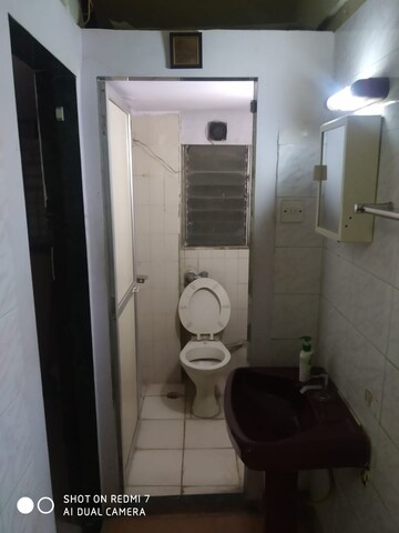Bathroom in 1 BHK Apartment at Powai Vihar, Powai – for Rent