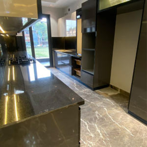 Kitchen in 4 BHK Builder Floor at Unitech Espace Nirvana Country, Nirvana Country – for Sale