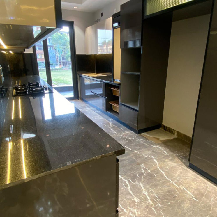 Kitchen, unitech-espace-nirvana-country 4 Bedroom 270 Sq.Ft. Builder Floor In Nirvana Country Gurgaon 8633339