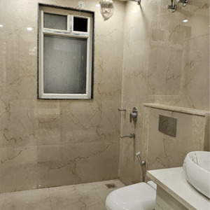 Bathroom in 4 BHK Builder Floor at Ansal API Esencia, Sector 67 – for Sale