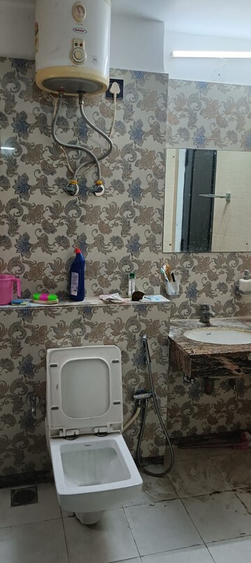 Bathroom in 3 BHK Apartment at Uppal Plumeria Garden Estate, Omicron Iii Greater Noida – for Rent