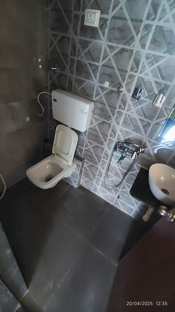 Bathroom in 1 BHK Apartment at SB Blu Pearl, Virar West – for Rent