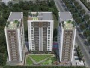 4 BHK Apartment – Exterior View View at Vesu - for Sale