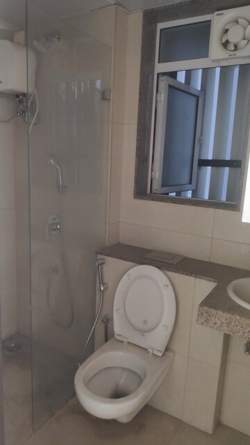 Bathroom in 2 BHK Apartment at LnT Veridian, Powai – for Rent