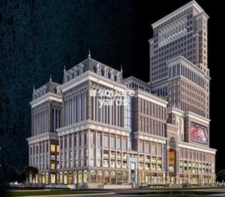 Exterior View, pks-town-central Commercial Office Space 720 Sq.Ft. In Sector 16b Greater Noida Greater Noida 8633549