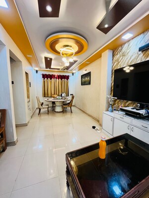 Living Room in 3.5 BHK Villa at Agarwal Green Village, Mira Road – for Sale
