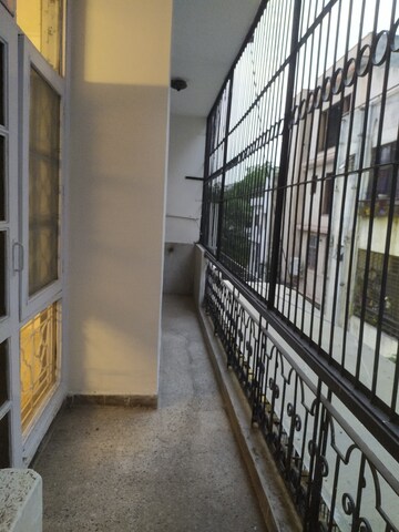 Balcony in 3 BHK Builder Floor at Nehru Enclave – for Rent