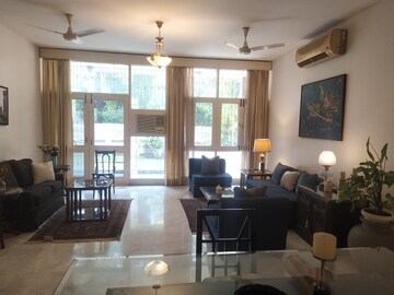 Living Room in 4 BHK Builder Floor at Greater Kailash I – for Rent