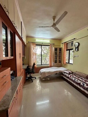 Study Room in 3.5 BHK Apartment at Ganga Satellite, Wanwadi – for Sale