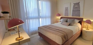 Bedroom in 4 BHK Apartment at Prestige Clairemont, Kokapet – for Sale