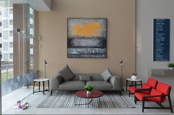 Bedroom in 3 BHK Apartment at Rajapushpa Atria, Gachibowli – for Rent