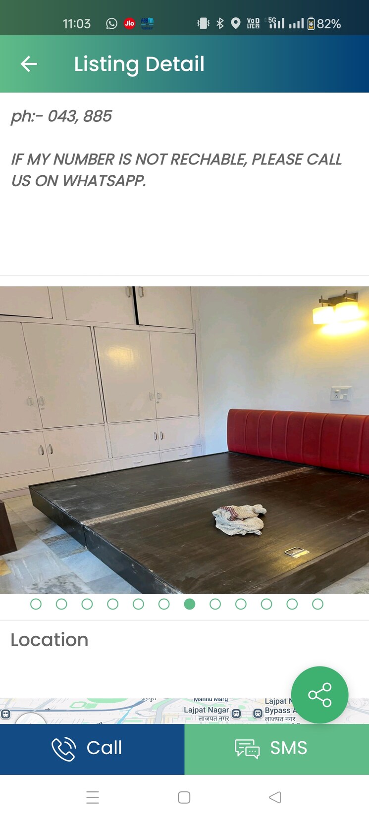 Kitchen, new rajinder nagar 2 Bedroom 900 Sq.Ft. Independent House In New Rajinder Nagar Delhi 8633755