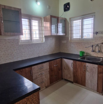 Kitchen in 3 BHK Builder Floor at Kondapur – for Rent