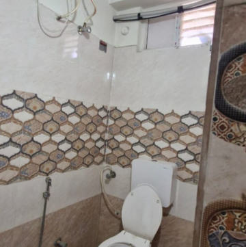 Bathroom in 3 BHK Builder Floor at Kondapur – for Rent