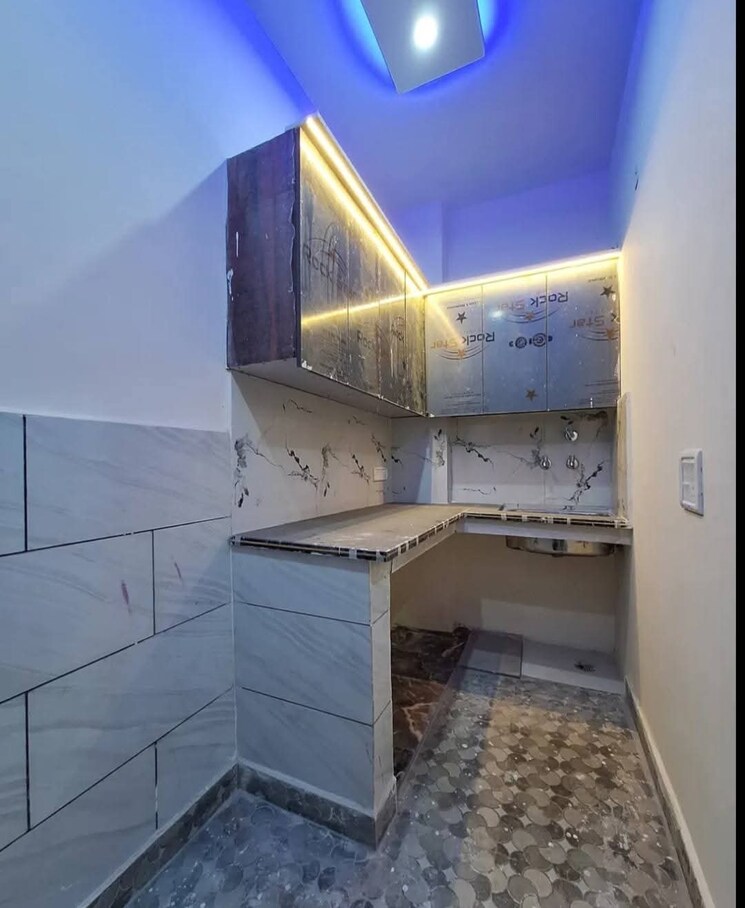 Kitchen, harit-vihar-rwa 2 Bedroom 450 Sq.Ft. Builder Floor In Burari Delhi 8633797