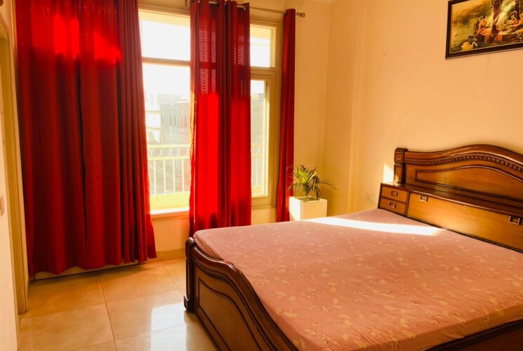 Bedroom, malwa-escon-arena 3 Bedroom 1935 Sq.Ft. Apartment In Lohgarh Zirakpur 8633828