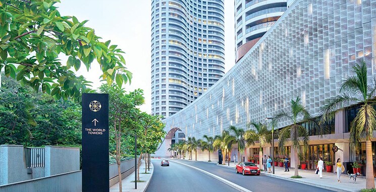 Exterior View, one-lodha-place Commercial Office Space 900 Sq.Ft. In Lower Parel Mumbai 8633830