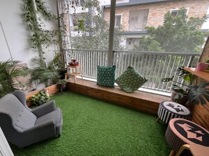 Balcony in 4 BHK Villa at N K Leasing Villa Scapes, Kokapet – for Sale