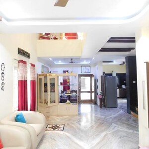 Living Room in 4 BHK Villa at Vertex Kingston Park, Nallagandla – for Sale