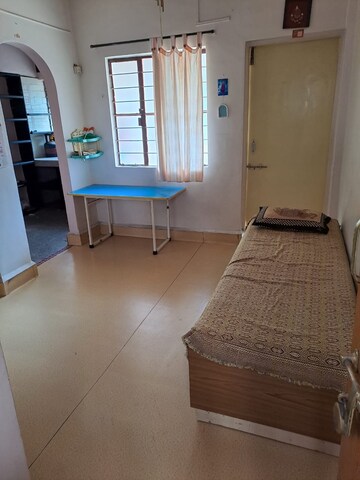 Living Room in 1 BHK Apartment at Rupali Heights Dahanukar Colony, Kothrud – for Rent