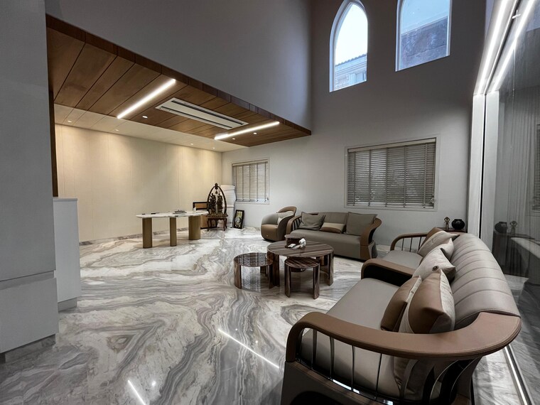 Master Bedroom, visions-urjith 4 Bedroom 4535 Sq.Ft. Villa In Tellapur Hyderabad 8633926