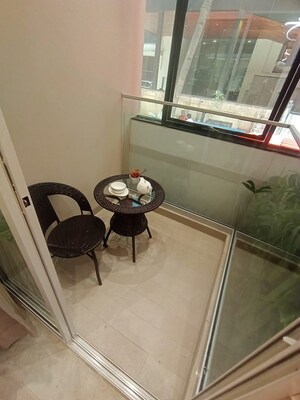 Balcony in 1 BHK Apartment at Sunbeam Heights, Andheri West – for Sale