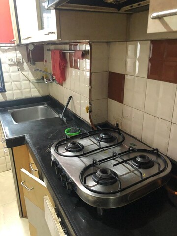 Kitchen in 2 BHK Apartment at Ashar Residency, Pokhran Road No Two – for Rent