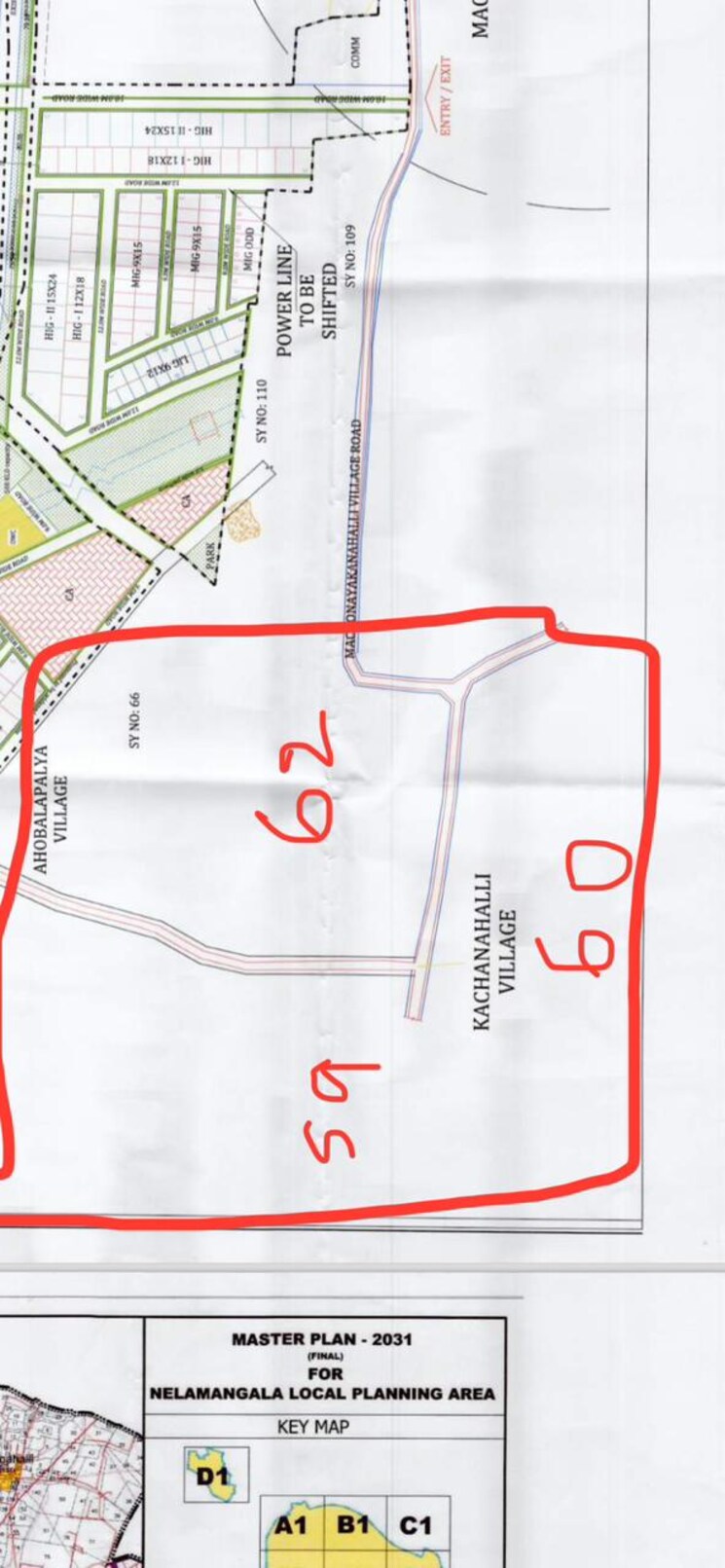 Map Location, psr-icon-valley  1500 Sq.Yd. Plot In Jigani Bangalore 8634145