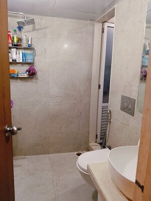 Bathroom in 2 BHK Apartment at Dosti West County, Balkum Pada – for Sale