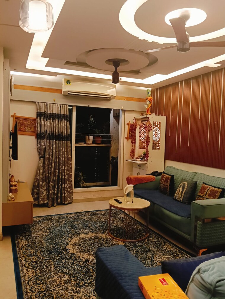 Living Room, dosti-west-county 2 Bedroom 628 Sq.Ft. Apartment In Balkum Pada Thane 8634233