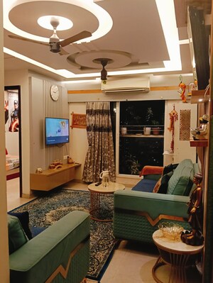 Living Room in 2 BHK Apartment at Dosti West County, Balkum Pada – for Sale