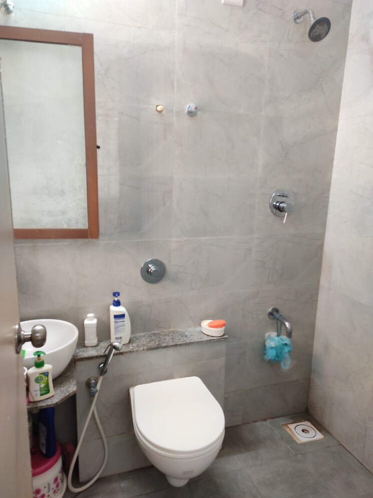 Bathroom, sun-south-park 3 Bedroom 1300 Sq.Ft. Apartment In Sp Ring Road Ahmedabad 8634318