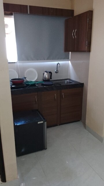 Kitchen in Studio Apartment at Jagatpura – for Rent