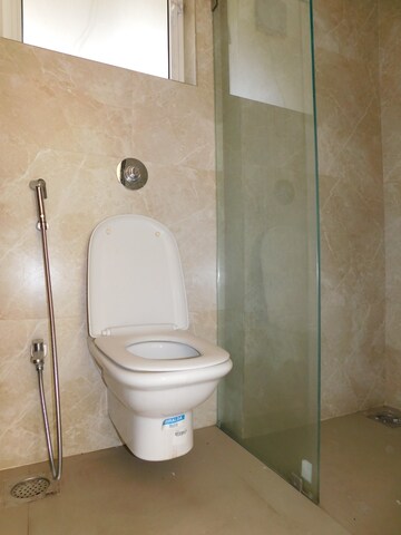 Bathroom in 3 BHK Apartment at Thapar Suburbia, Chembur – for Rent