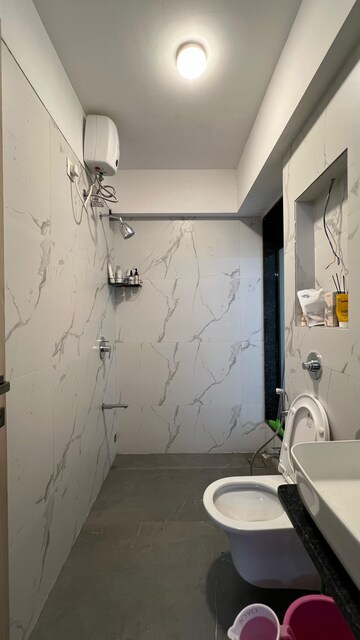 Bathroom in 2 BHK Apartment at Sindhi Society, Chembur – for Rent