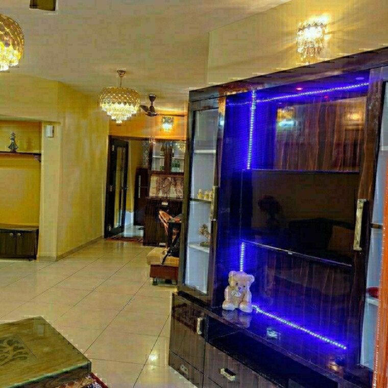 Living Room, krishna-godavari-chs 2 Bedroom 754 Sq.Ft. Apartment In Malad East Mumbai 8634416