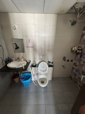 Bathroom in 3 BHK Apartment at Kolte Ivy Estate, Wagholi – for Rent