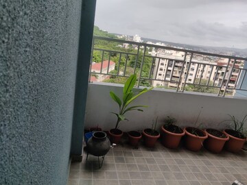Terrace in 2 BHK Apartment at City Pride, Kothrud – for Rent
