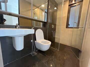 Bathroom in 3 BHK Apartment at Lodha The Park, Worli – for Rent