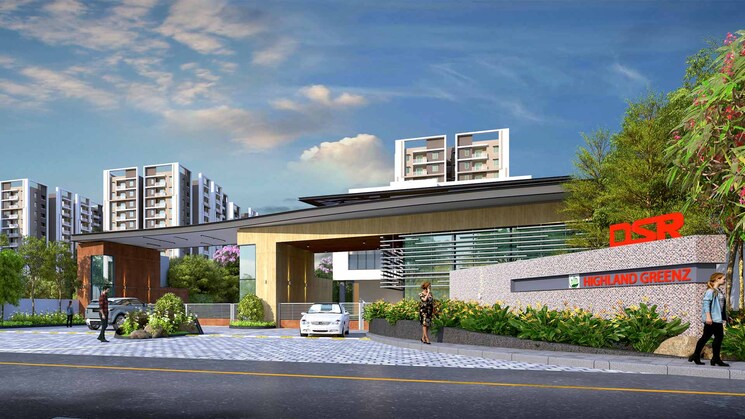 Exterior View, dsr-highland-greenz 2 Bedroom 1210 Sq.Ft. Apartment In Doddakannelli Bangalore 8634673