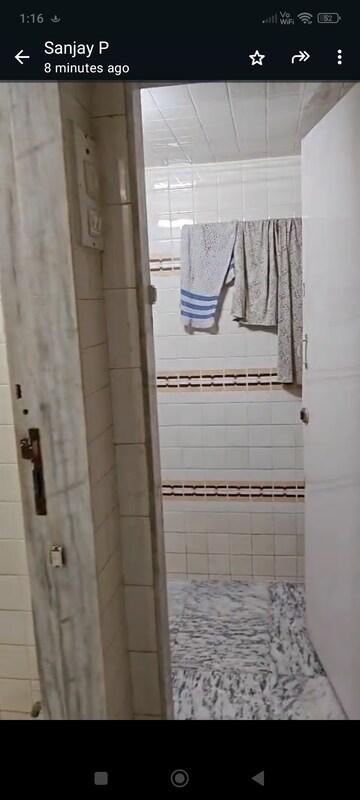 Bathroom in 1 BHK Apartment at Krishna Niwas Wadala, Wadala – for Rent