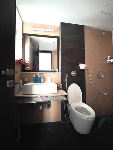 Bathroom in 2.5 BHK Apartment at Lodha Splendora, Ghodbunder Road – for Rent