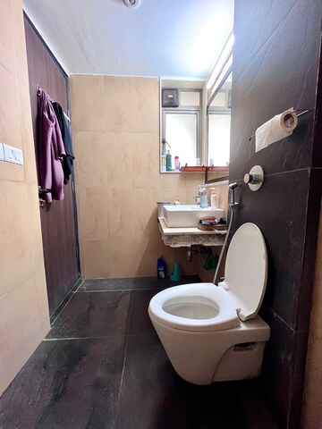 Bathroom in 2.5 BHK Apartment at Lodha Splendora, Ghodbunder Road – for Rent